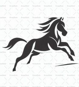 Galoppierendes Pferd